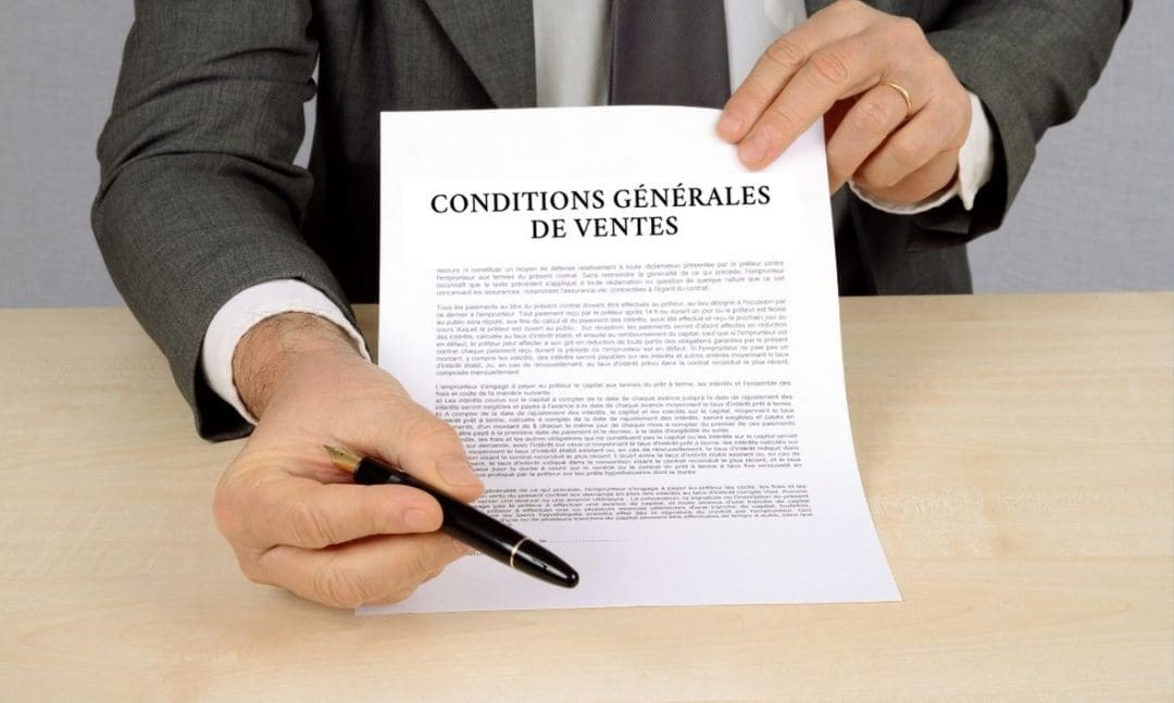 Conditions générales de vente