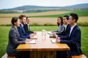 Réunion Week End Excellence en extérieur